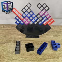 3D puzzle Tetris like 3d model
