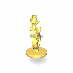 Mickey Mouse STL File – Steamboat Willie 3D Print – Classic Cartoon Figurine Model 3d model
