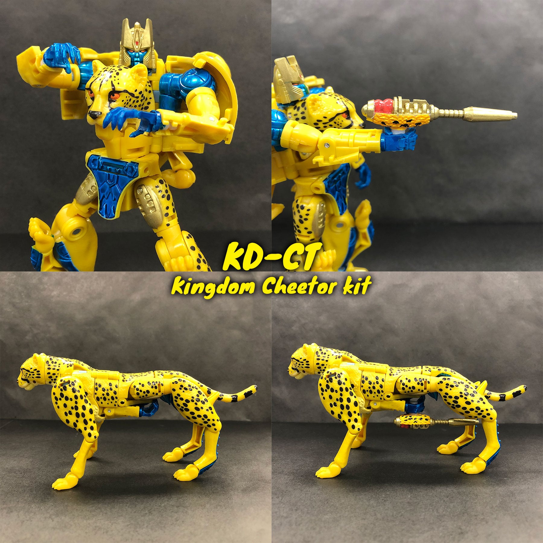 TF Kingdom Cheetor Upgrade 3d model