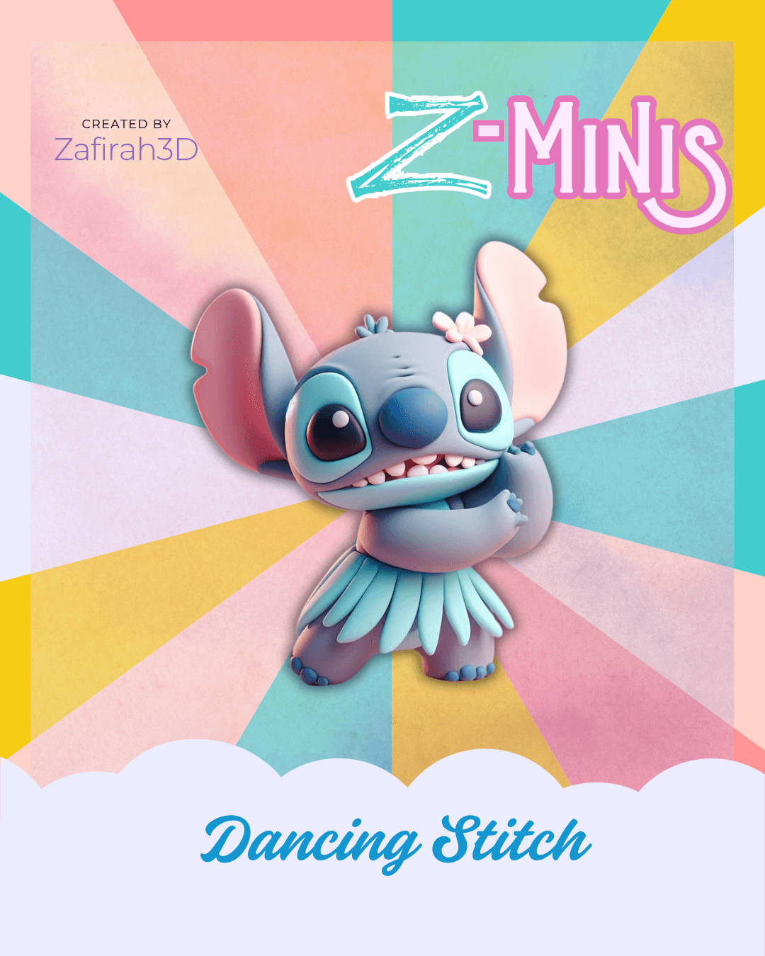 Z-MINIS DANCING STITCH 3d model