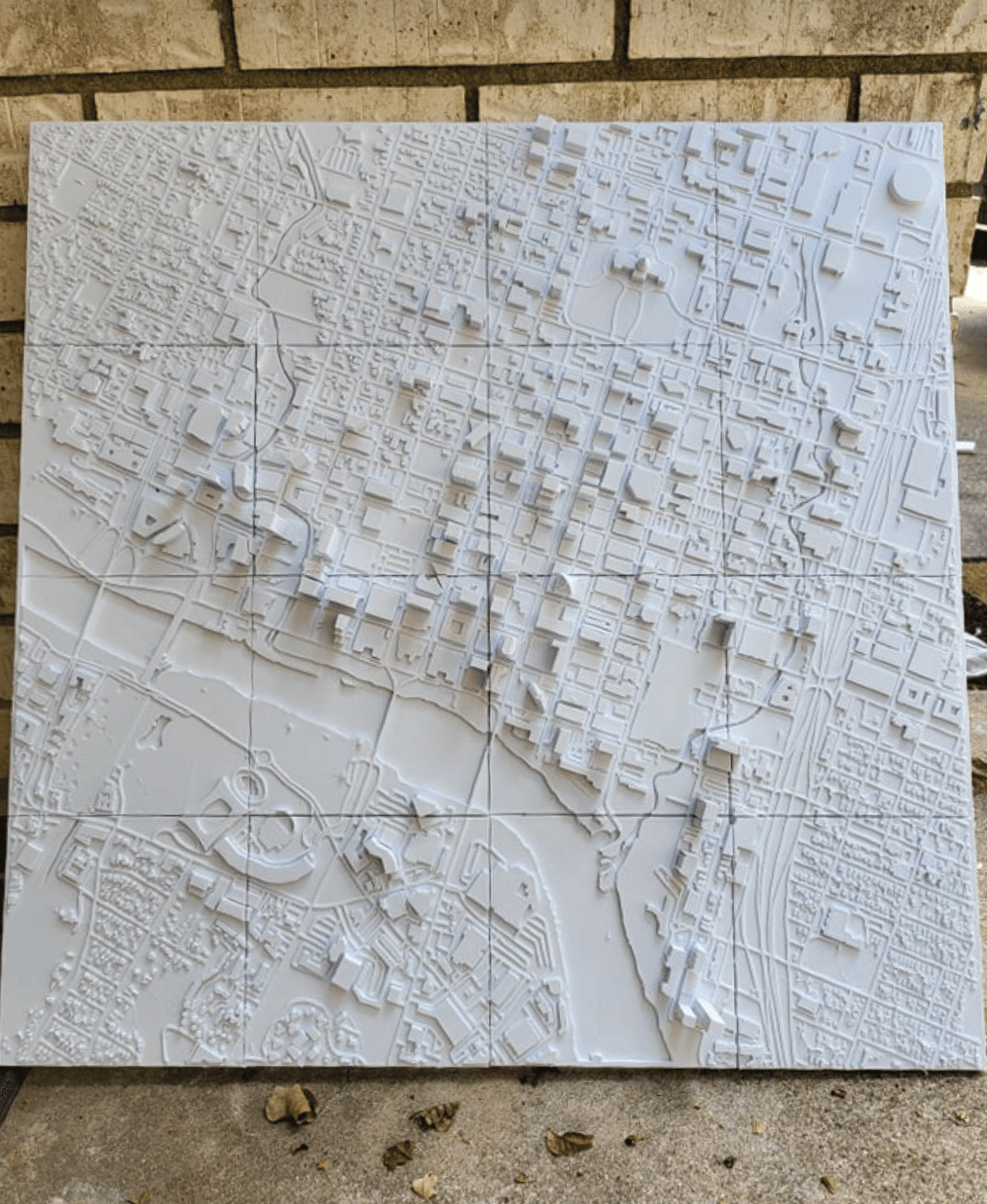 AUSTIN, Skyline 3D map 3d model