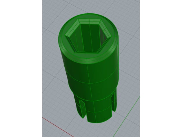 Stabilo adapter for cricut maker 3d model