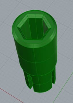 Stabilo adapter for cricut maker 3d model