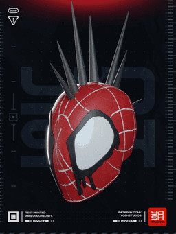 Spider-Punk 3D Printer STL File 3d model