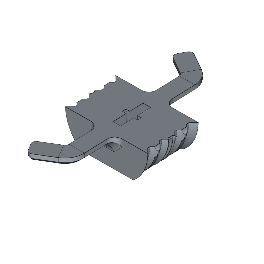D-LOCK_LARGE-HOOK.4DX8X4-120 3d model