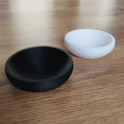 Flat Design Key and Coin Catcher Bowl, Tray 3d model