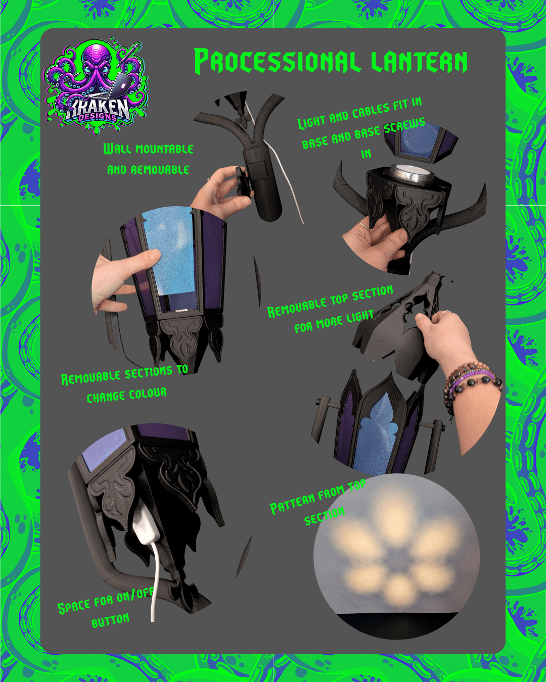 Gothic Prossesional lantern 3d model