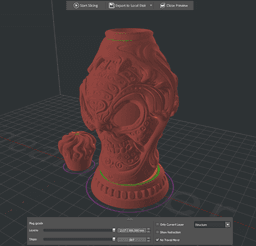 Witchcraft Poison Bottle 3d model