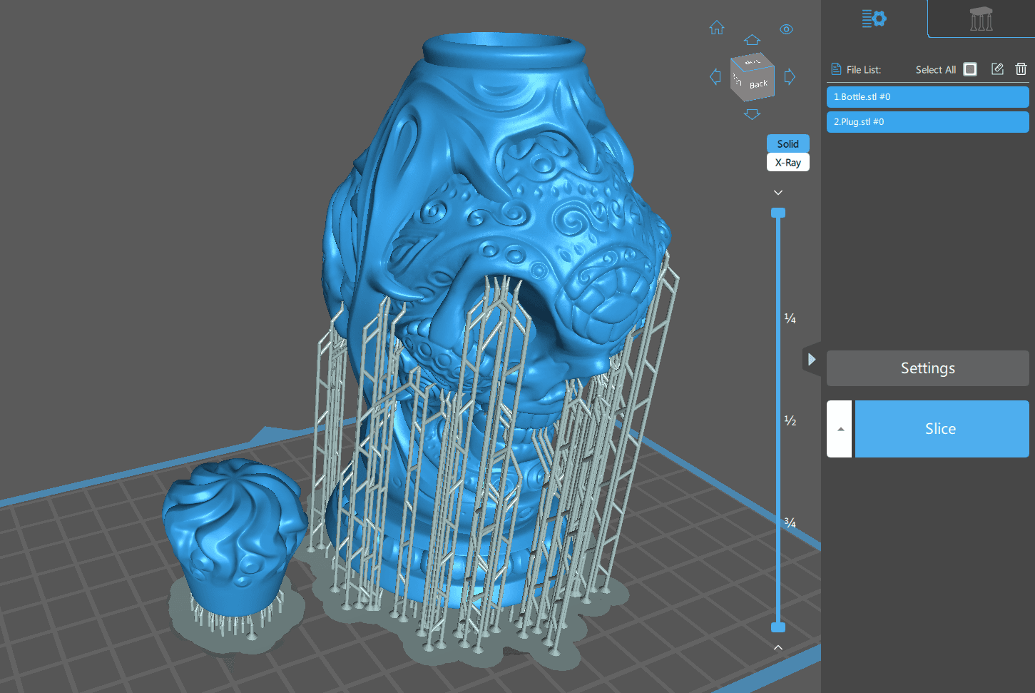 Witchcraft Poison Bottle 3d model