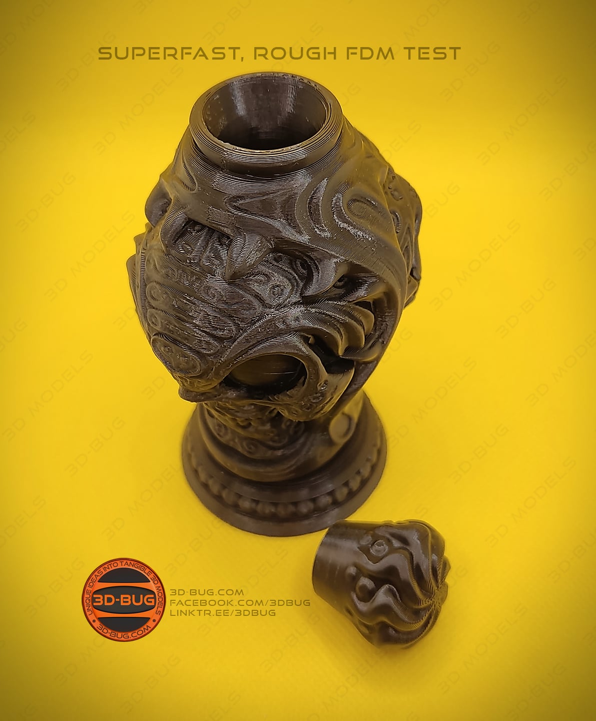 Witchcraft Poison Bottle 3d model
