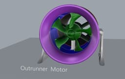 EDF 83mm EMV - COMPLETE MODULAR SYSTEM - (5-7-9-11 Blades | Multi-Motor Fit) 3d model