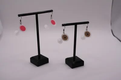 Martini Earrings 3d model