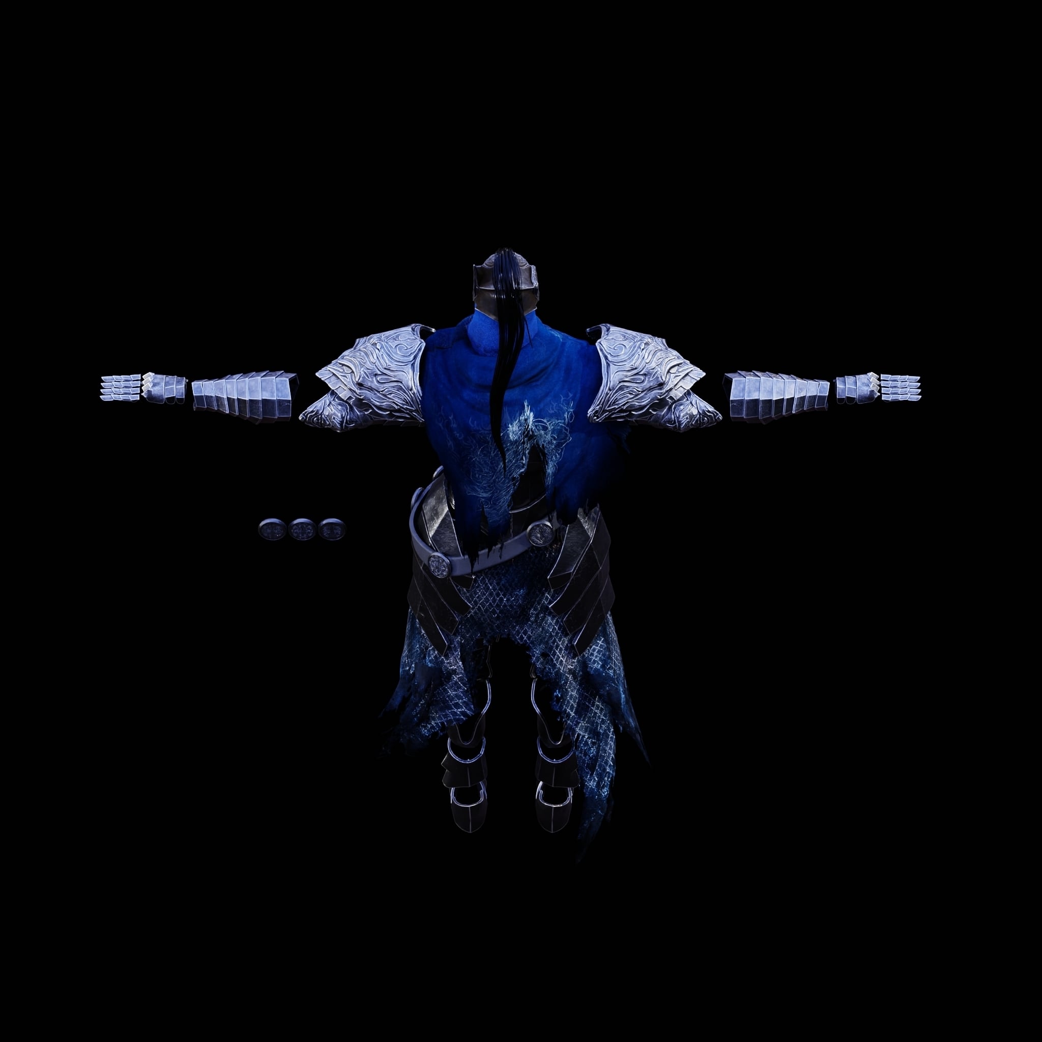 ULTIMATE ARTORIAS FULL PLATE ARMOR COSPLAY LIFESIZE FAN ART 3d model
