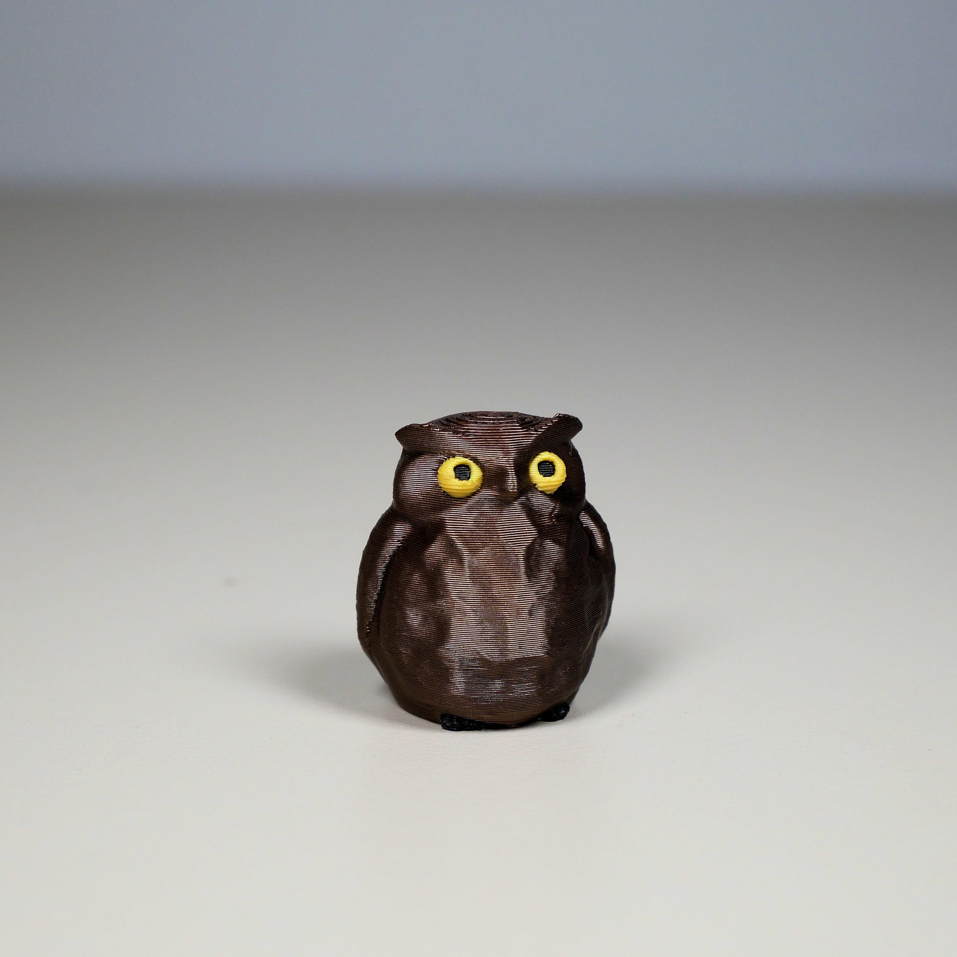 Tiny Owl (inc 3mf) 3d model