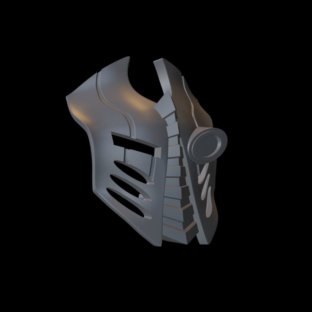 Kanohi Aukume, Great Mask of Binding - Scope version 3d model