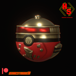 Alpha 5 Ball 3d model