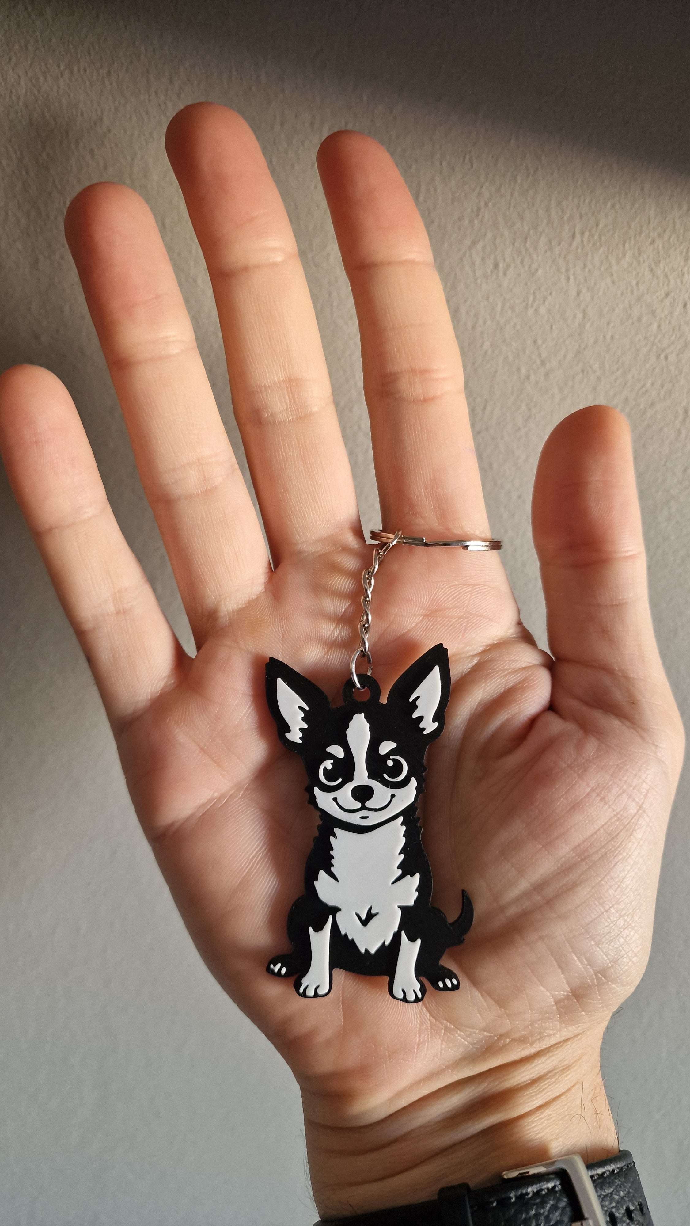 Dog keychain 14 3d model
