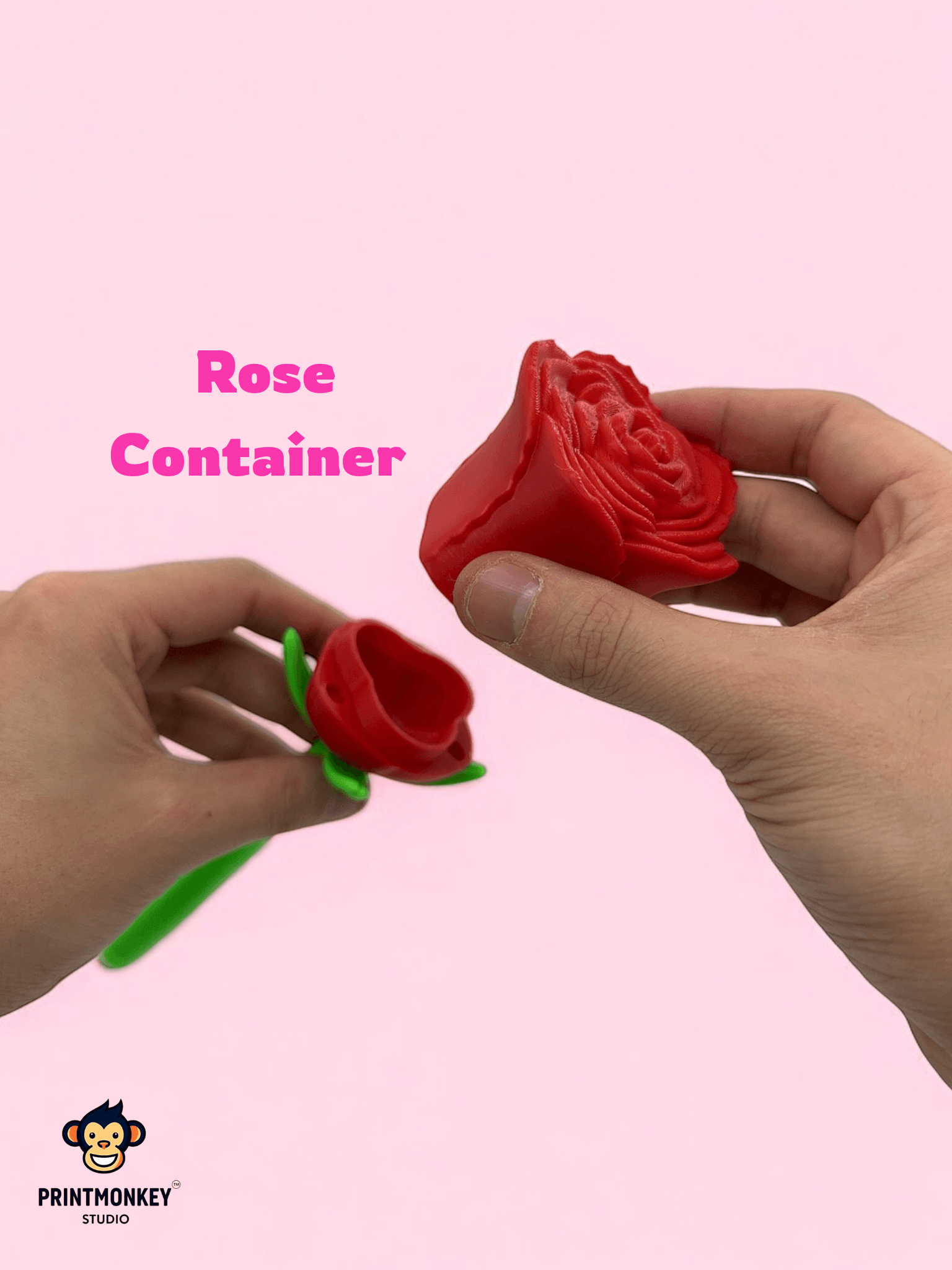 Multi - Compartment Rose 3d model