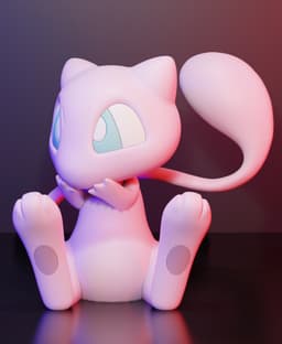 Mew Multiparts +3MF 3d model