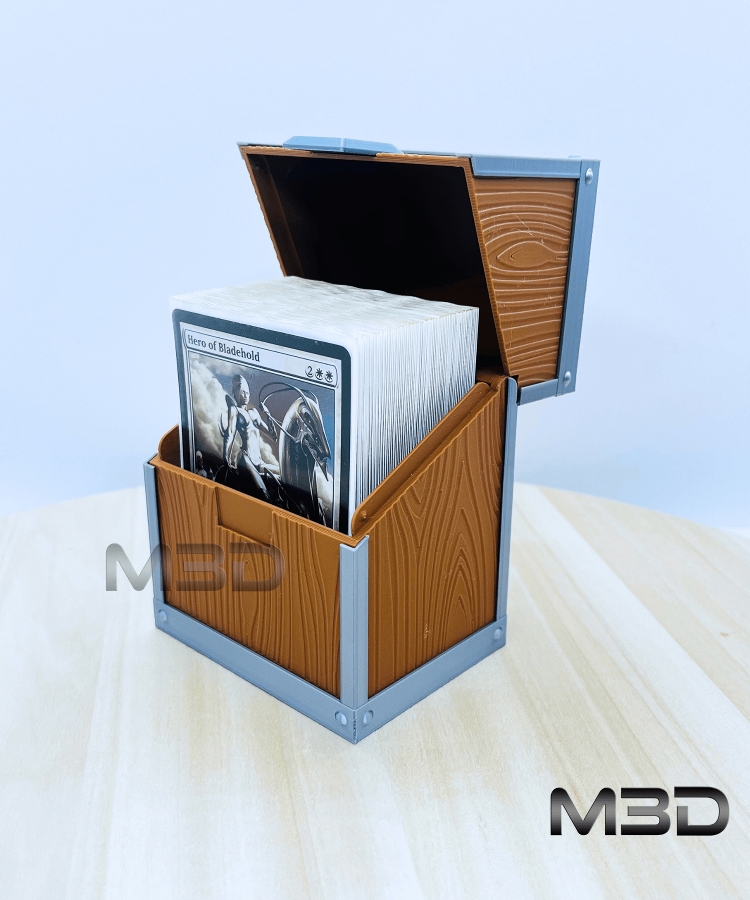 TCG Chest Deck Case / AMS & Multiparts / 3mf included 3d model