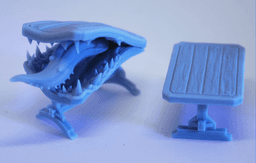 Rustic Table Mimic 3d model