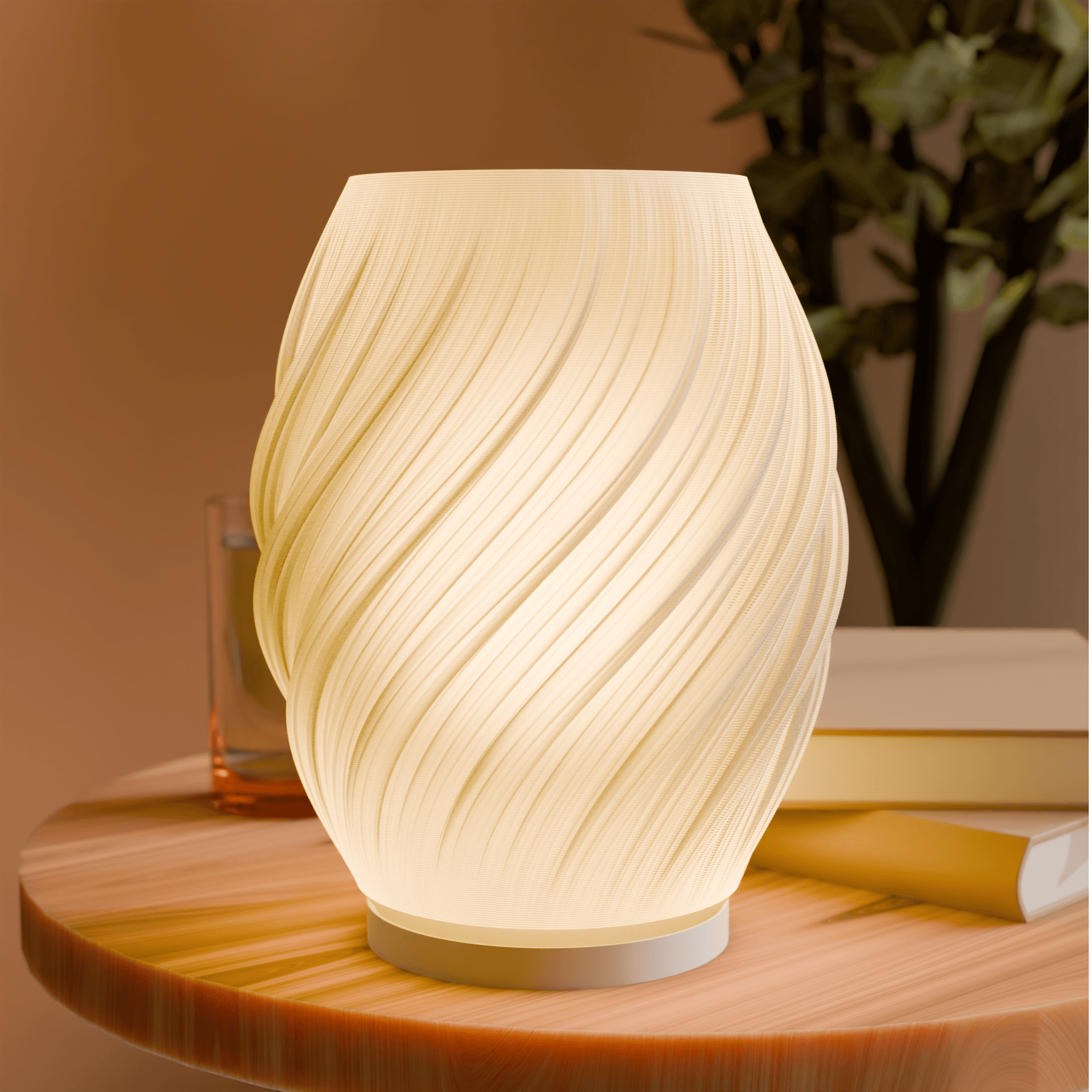 Twist Glow Table Lamp 3d model