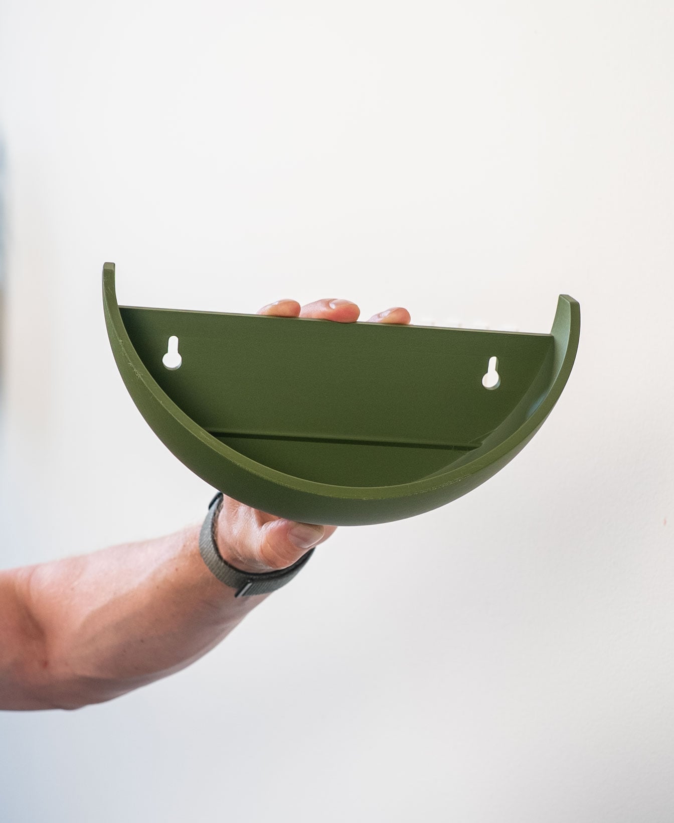 Half Dome Wall Planter 3d model