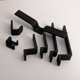 Vesa Mount Monitor Cable Organiser Hooks 3d model
