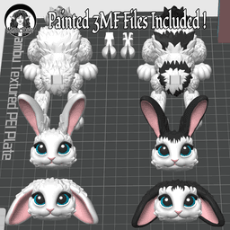 Bunny - Articulated 3d model