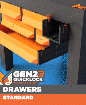 GEN2 185 - Classic Drawers 3d model