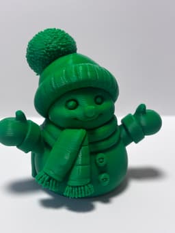 Christmas snowman 3d model