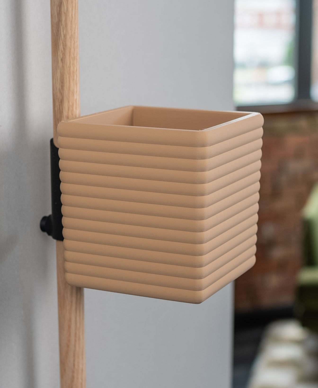 Square Bubbles Planter 3d model