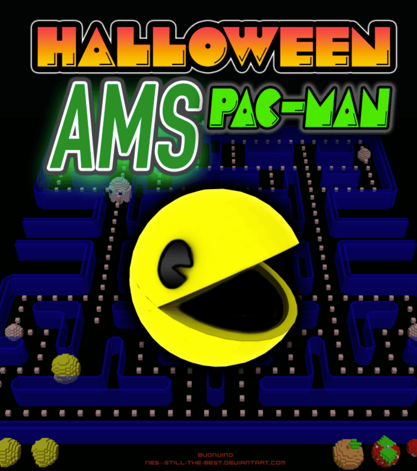 PAC-MAN AMS Version 3d model