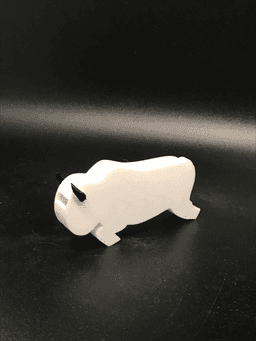Sky Bison Avatar Whistle. Works! 3d model