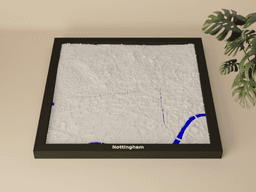Nottingham - 3D Miniature 3d model