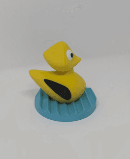 Ducky Ridin Waves 3d model