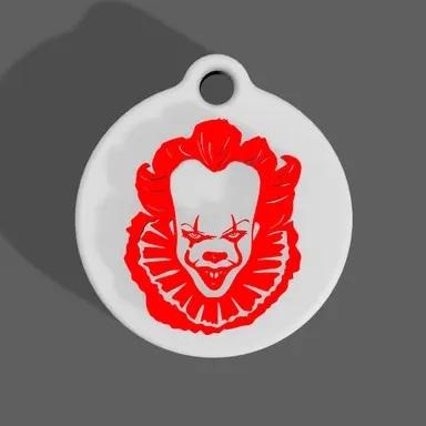 Pennywise Keychain 3d model