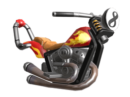 Flame Rider 3d model