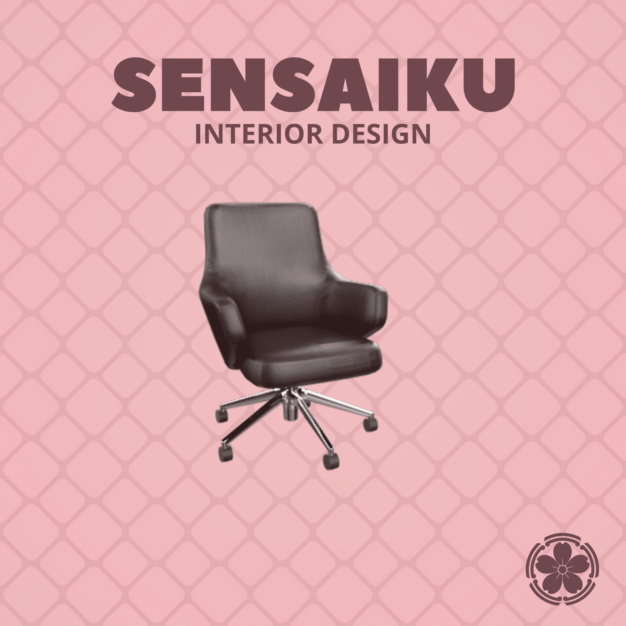Miniature Replica 1:12 Antonio Citterio 02. Grand Conference Chair Low Back for Miniature Dollhouse 3d model