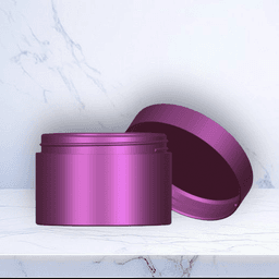 Adjustable Size Screw Top Gift Box 3d model