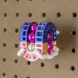 Kwob Puzzle // Peg Anything X Mount 3d model
