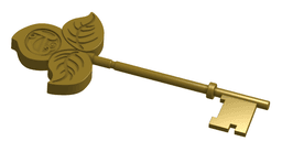 Mr. Tumnus Key - Narnia 3d model