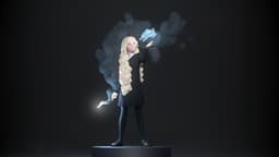Luna Lovegood: Quirky Seeker and True Friend (Harry Potter 3D Print STL) 3d model