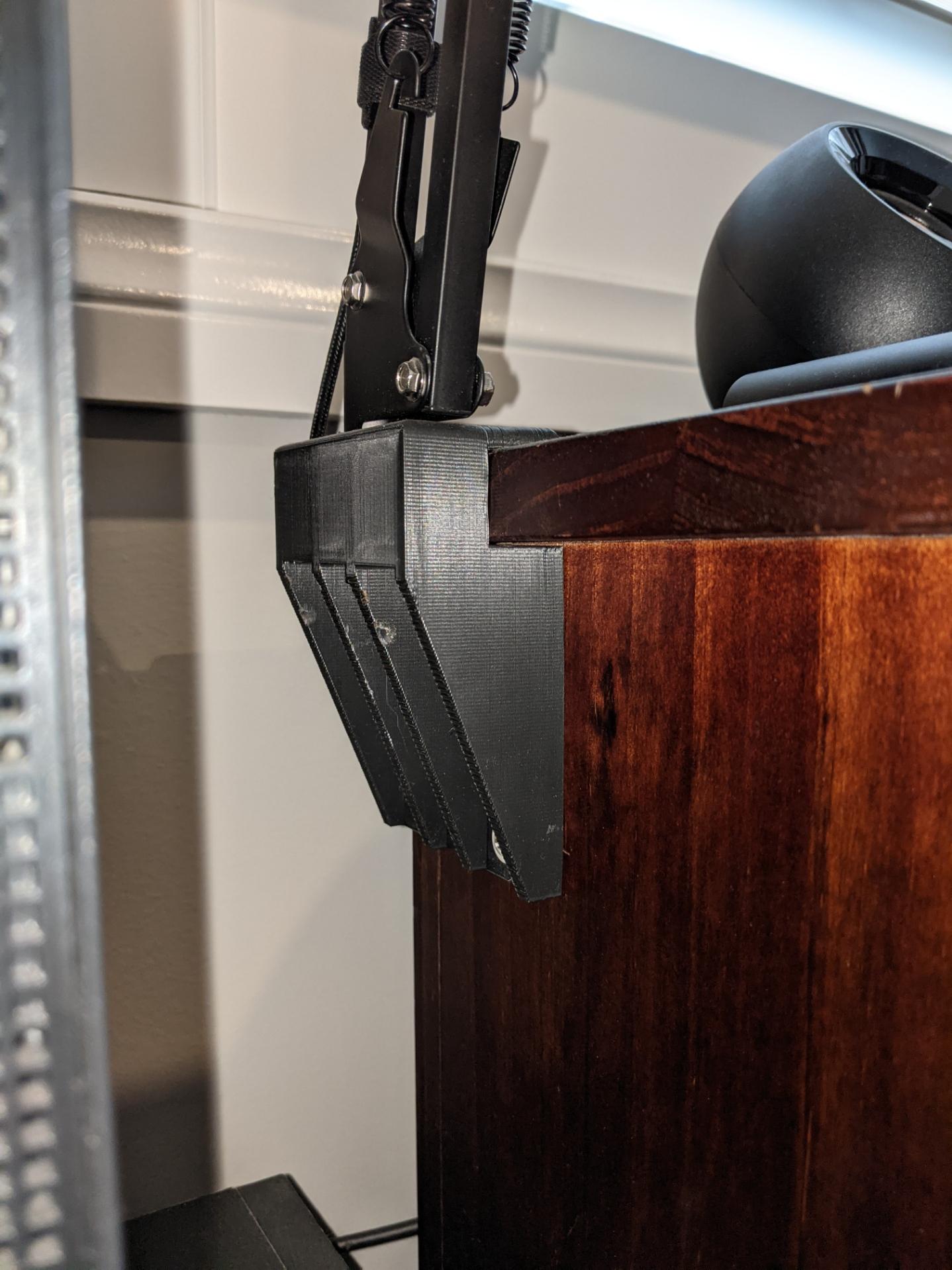 Microphone Arm Desk Mounts - Multiple Versions 3d model