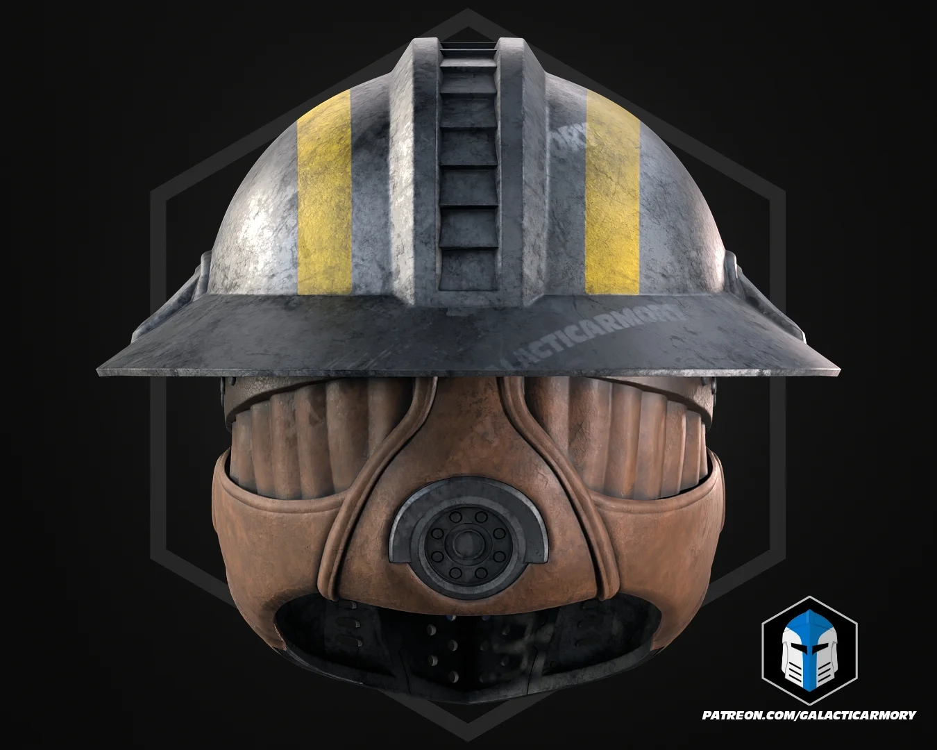 HD2 Sapper Helmet - 3D Print Files 3d model