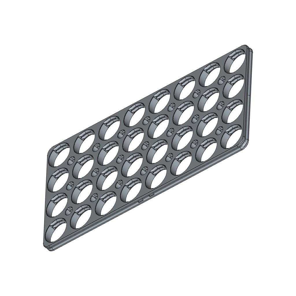 D-LOCK_PANEL.8X4-BLANK 3d model