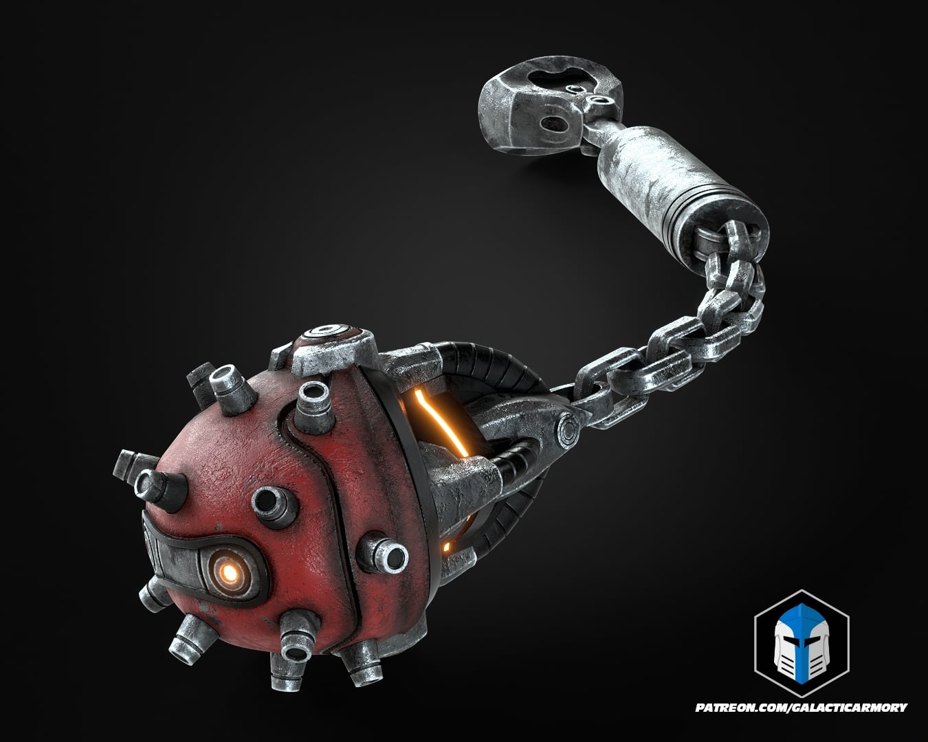 GoW - Bolo Grenade - 3D Print Files 3d model