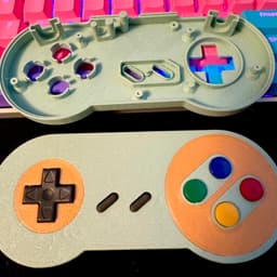 EZ Print SNES Controller 3d model