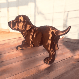 Labrador puppy play 3d model