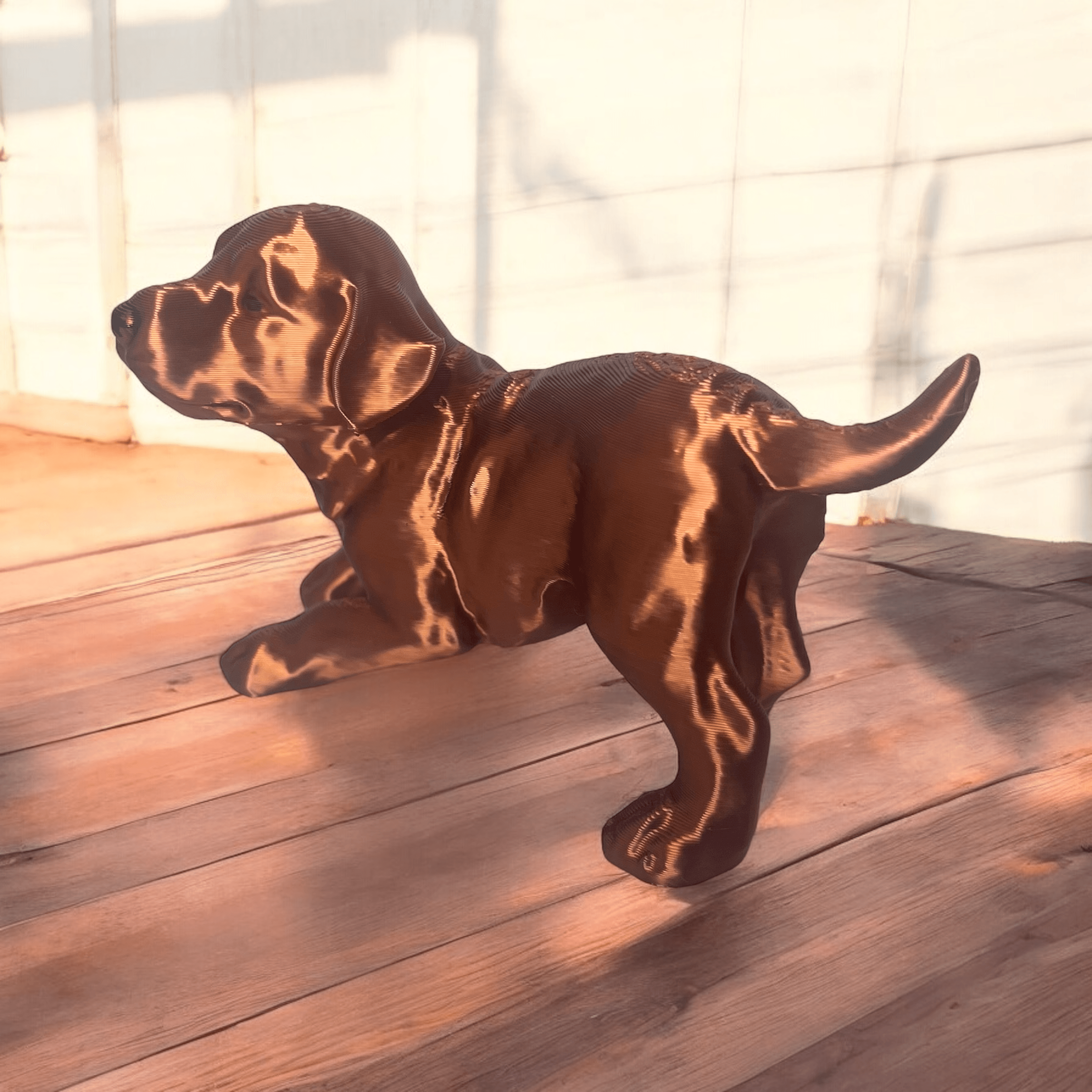 Labrador puppy play 3d model
